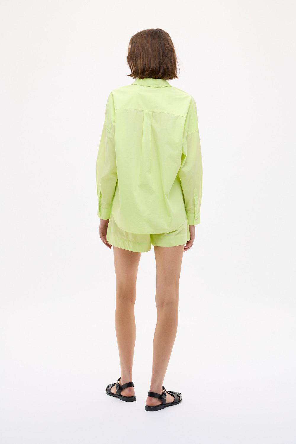 Chiara Long Sleeve Shirt Classic - Sunny Lime