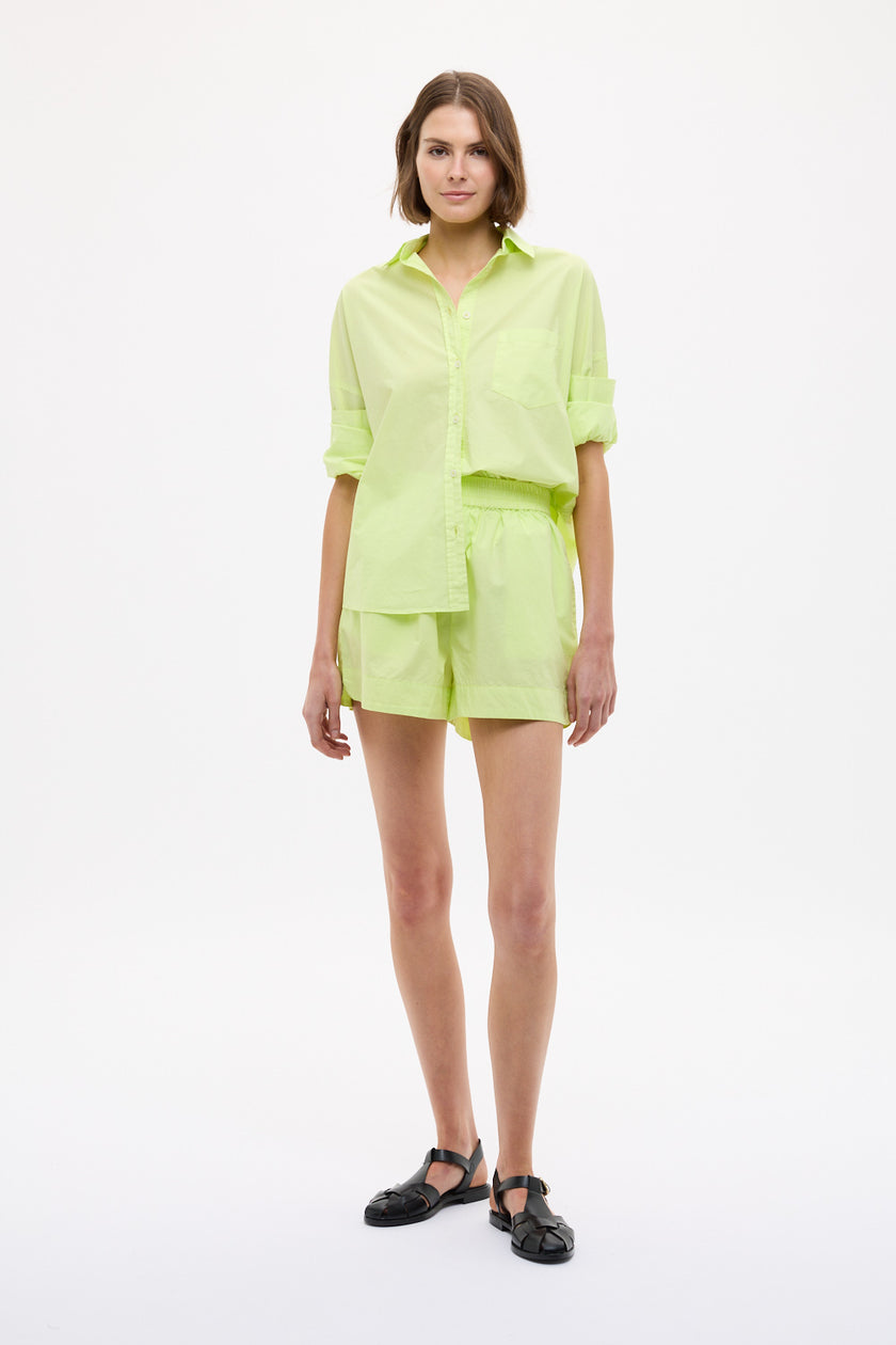 Chiara Long Sleeve Shirt Classic - Sunny Lime
