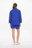 Carla - Twill Shorts - Indigo
