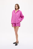 Chiara Long Sleeve Shirt Classic - Fuchsia