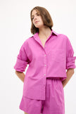 Chiara Long Sleeve Shirt Classic - Fuchsia