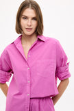 Chiara Long Sleeve Shirt Classic - Fuchsia