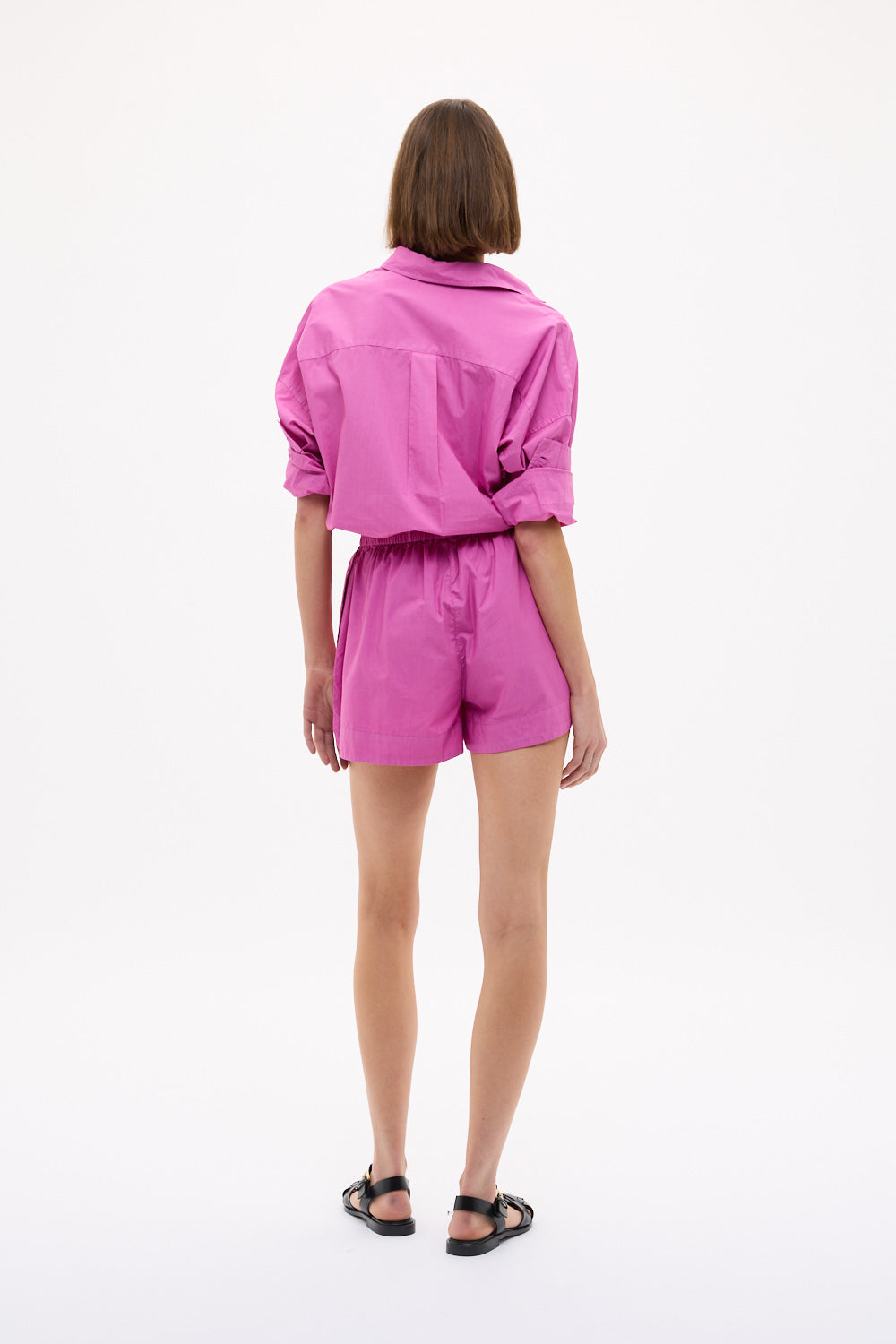 Chiara Long Sleeve Shirt Classic - Fuchsia