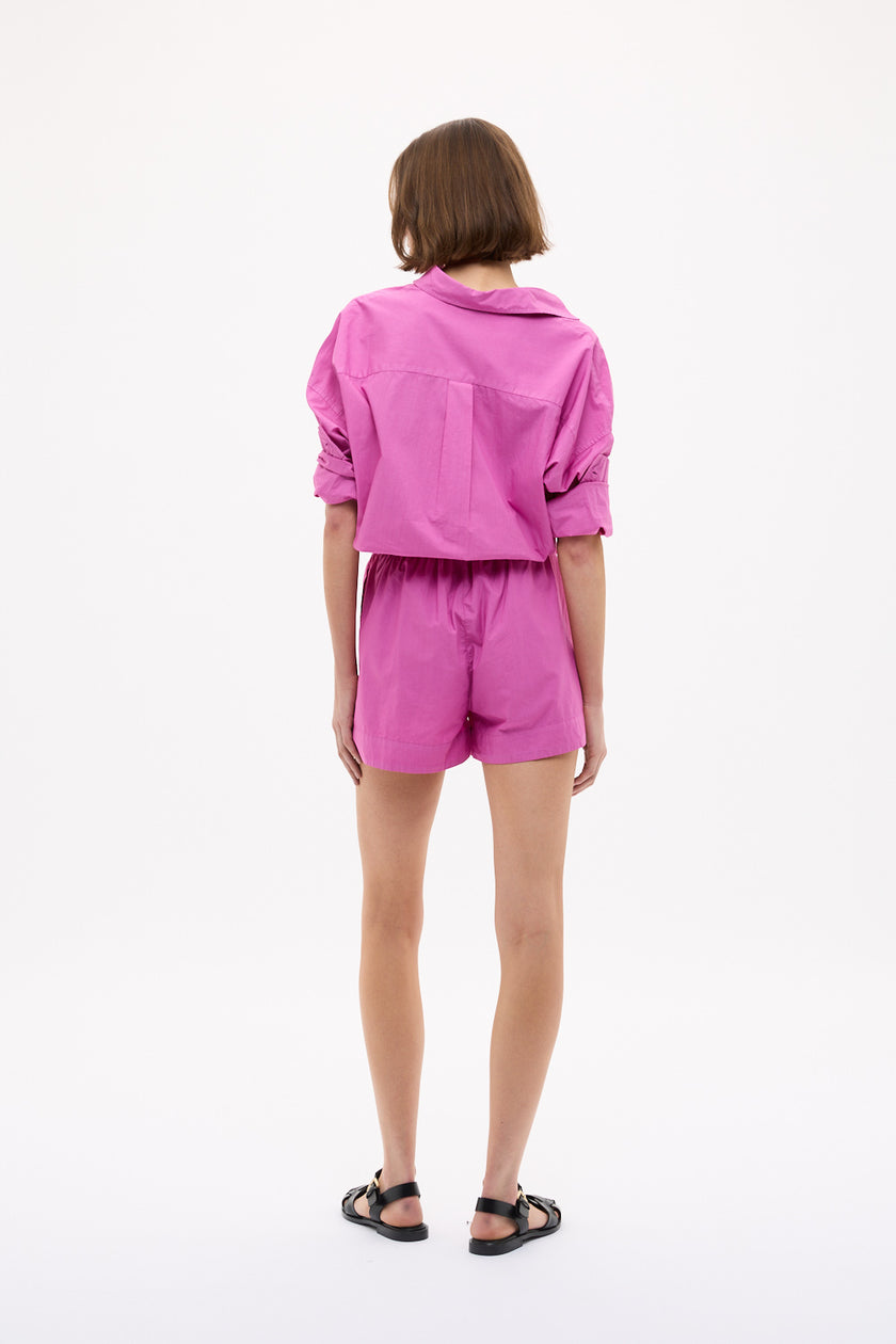 Chiara Long Sleeve Shirt Classic - Fuchsia