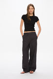 Chiara - Cargo Relaxed Pants - Black