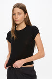 Sunny Baby Tee - Black