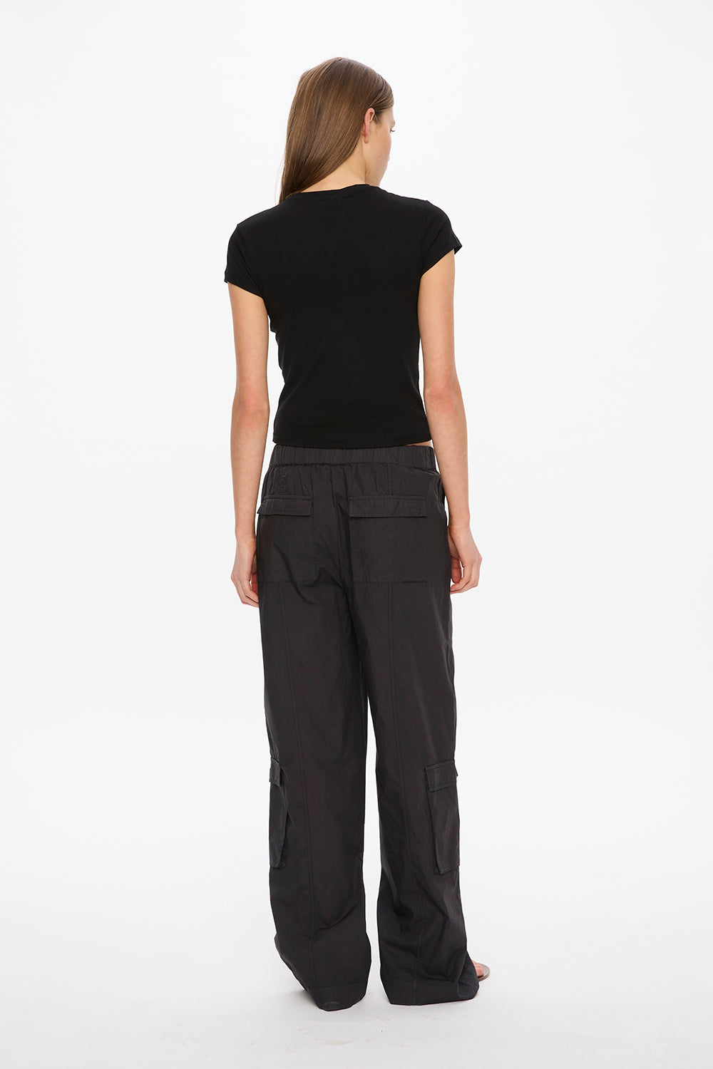 Chiara - Cargo Relaxed Pants - Black