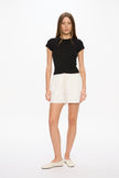 Sunny Baby Tee - Black