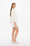 Carla - Oversized Pop-Over - White