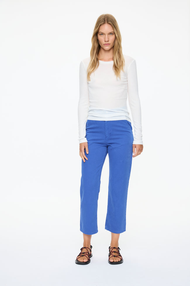 Sunny Rib Long Sleeve Top