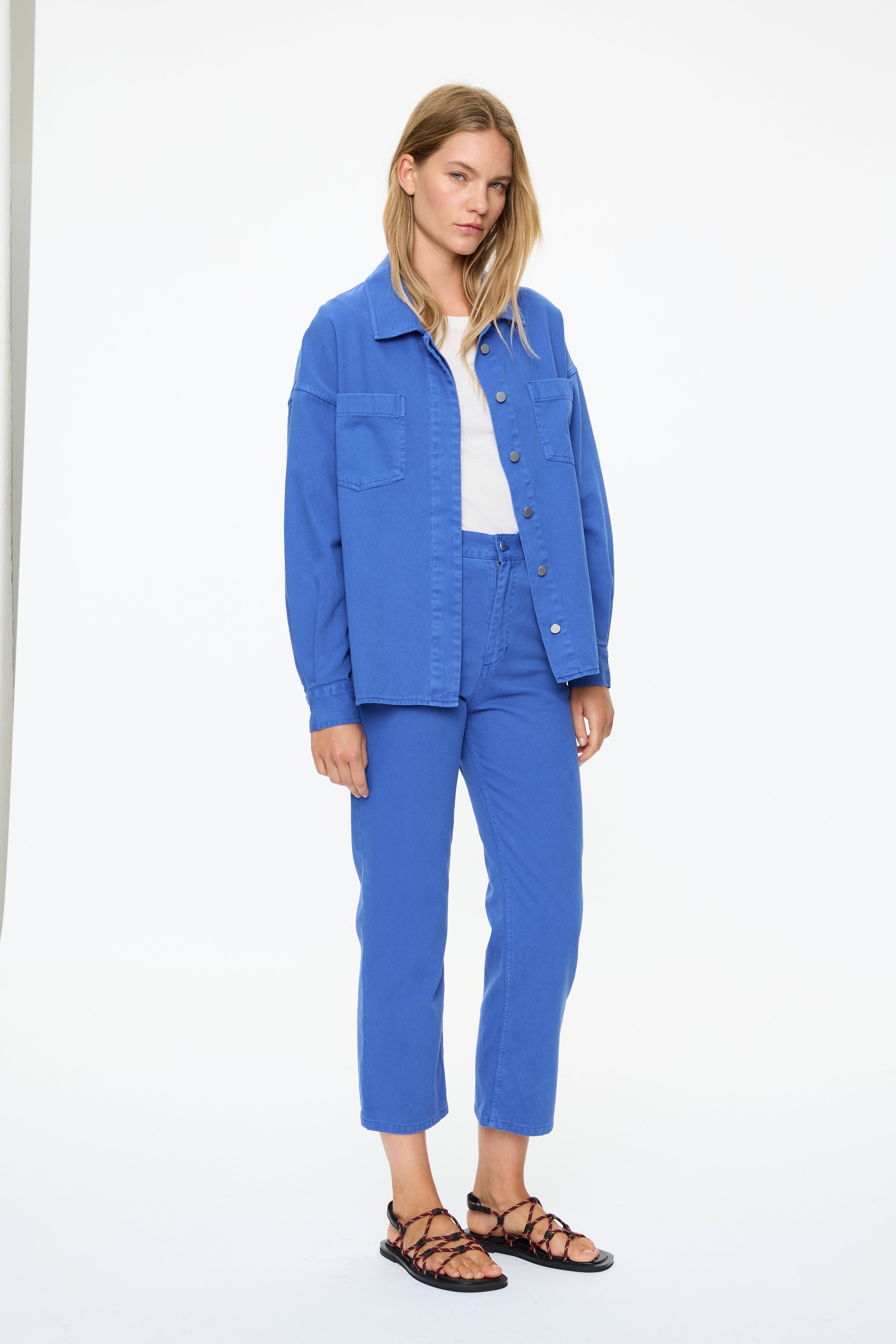 Liora Shacket Cobalt