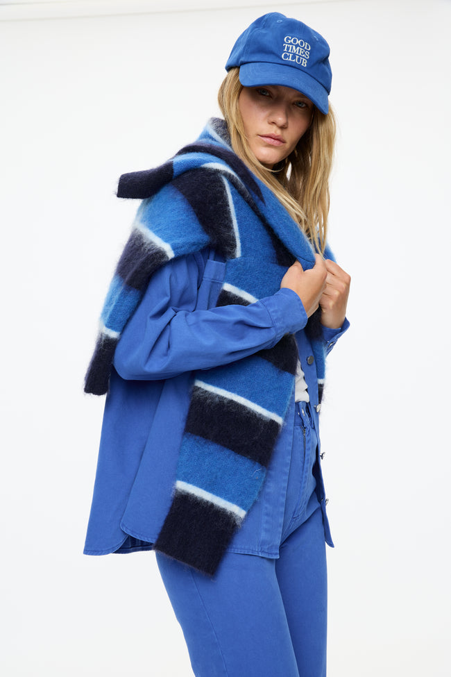 Liora Shacket Cobalt