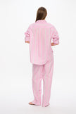 Mara Drawstring Pants - Bubble Gum/White/Teal/Olive