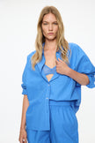 Chiara Long Sleeve Shirt - Classic - Ink Blue