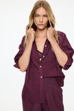 Chiara Long Sleeve Shirt Classic - Cherry