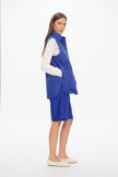 Noa Quilted Vest - Indigo