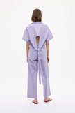 Bahia Pants Stripe - Pastel Lilac/Fig/Natural