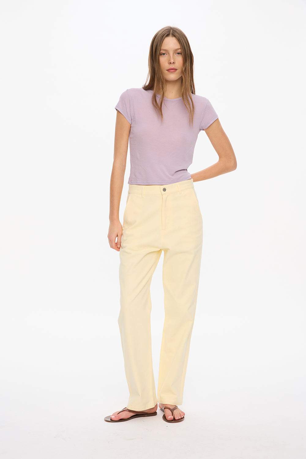 Sunny Baby Tee - Lavender