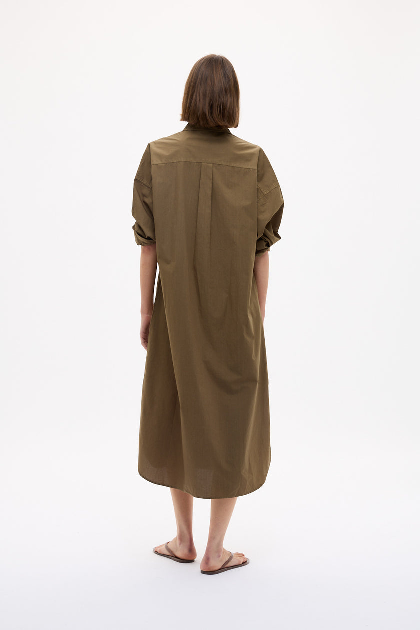 Chiara Maxi Dress - Dark Olive