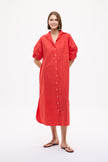 Chiara Maxi Dress - True Red