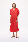 Chiara Maxi Dress - True Red