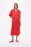 Chiara Maxi Dress - True Red