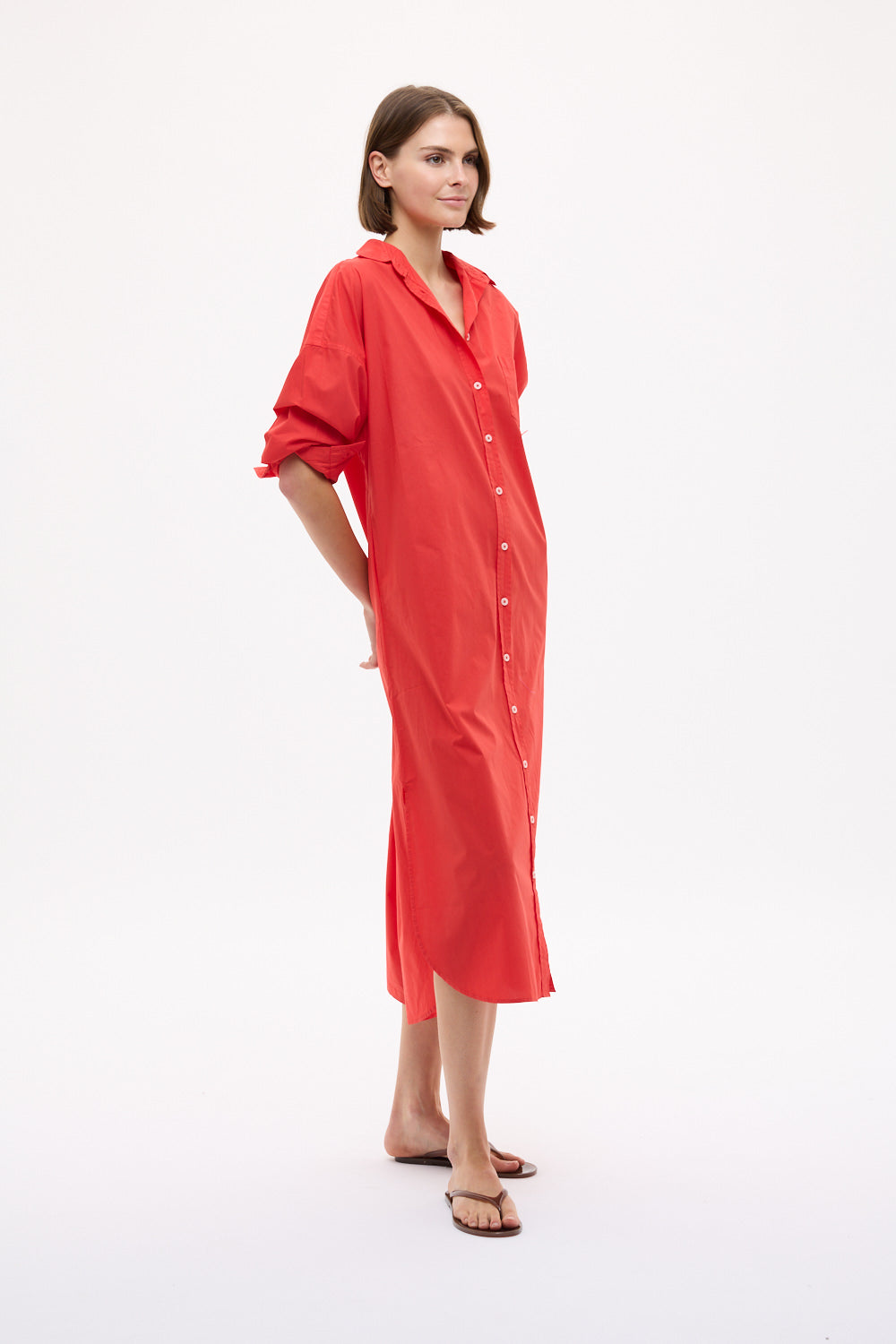 Chiara Maxi Dress - True Red