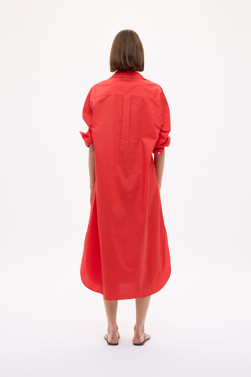 Chiara Maxi Dress - True Red