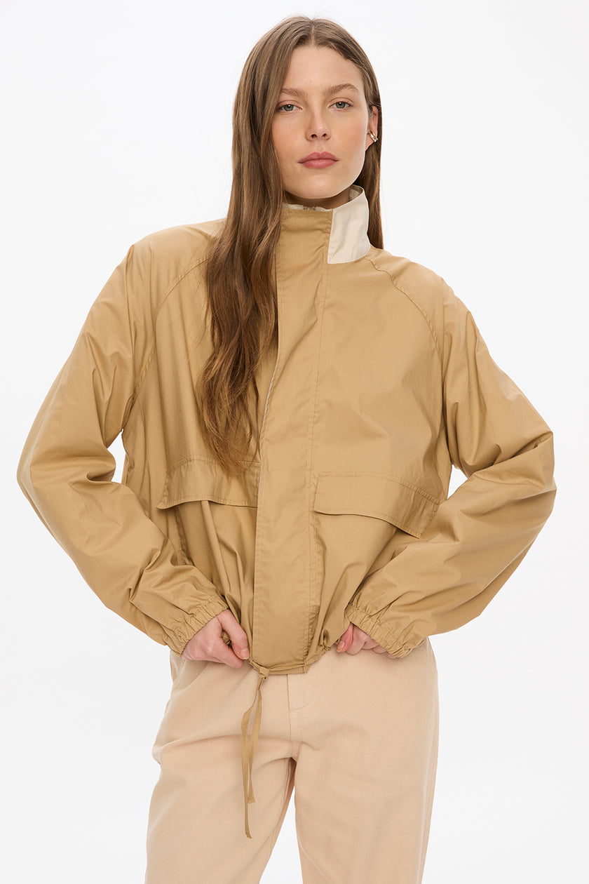 Solea Anorak - Toffee/Birch/Sky