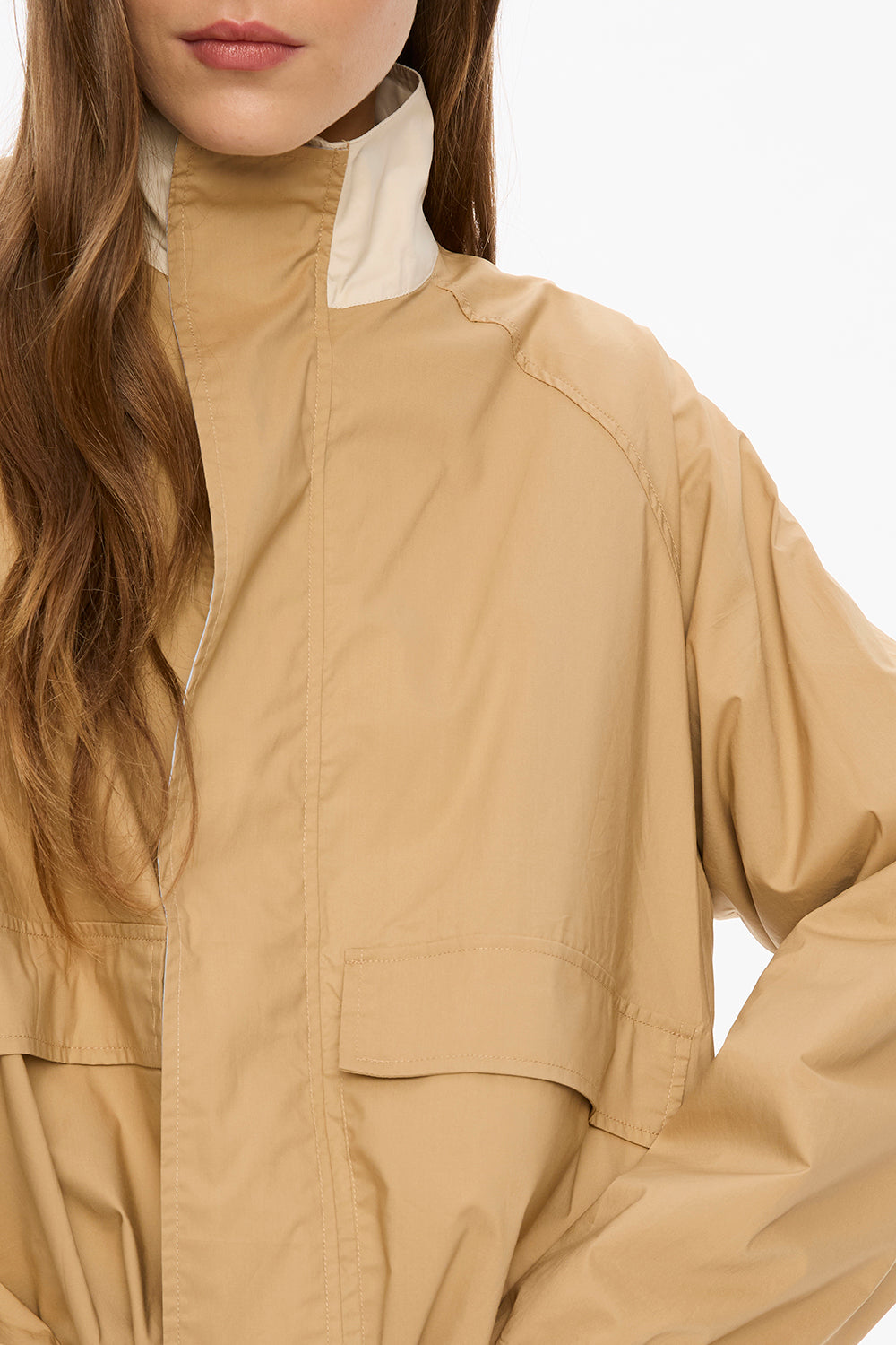 Solea Anorak - Toffee/Birch/Sky