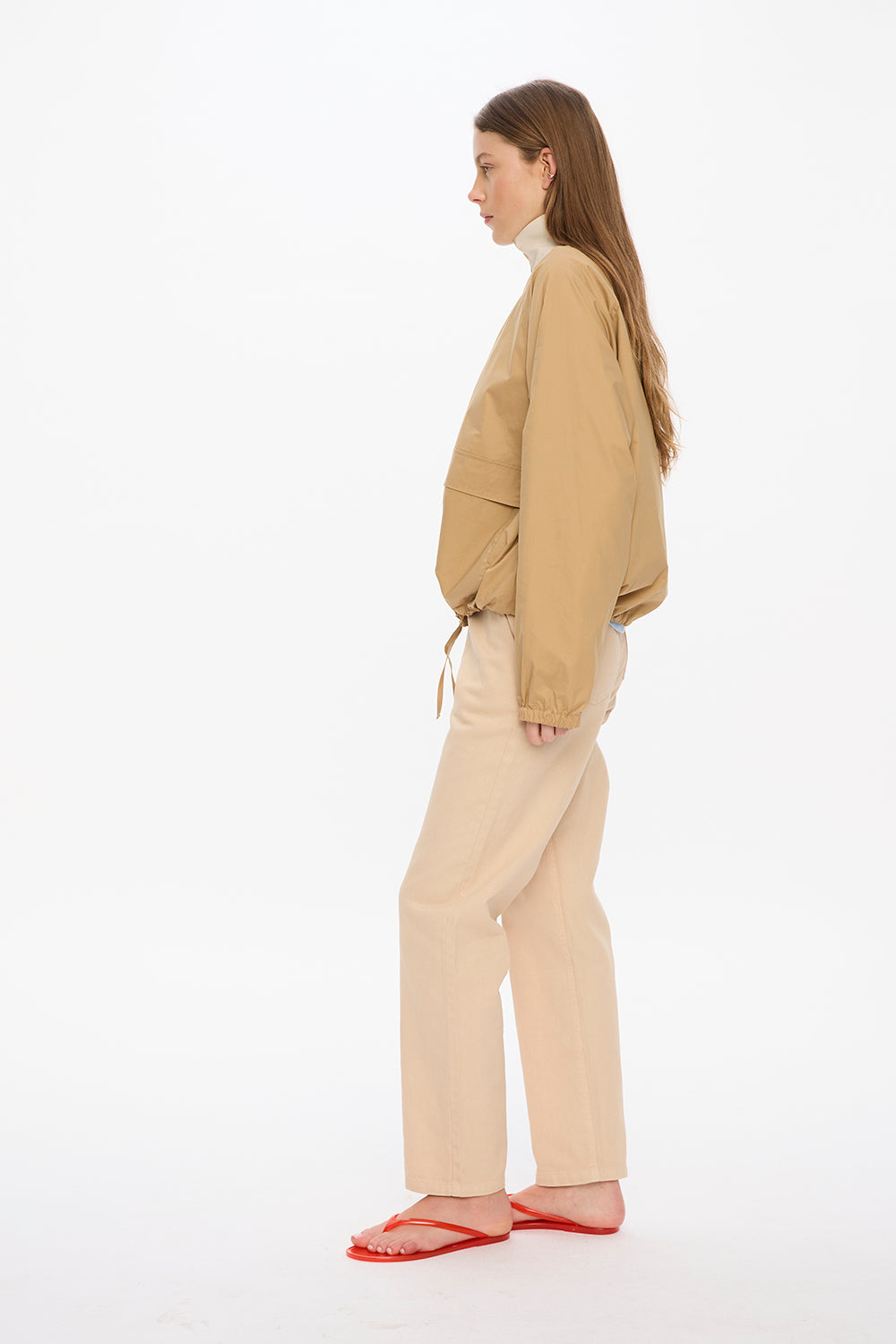 Solea Anorak - Toffee/Birch/Sky