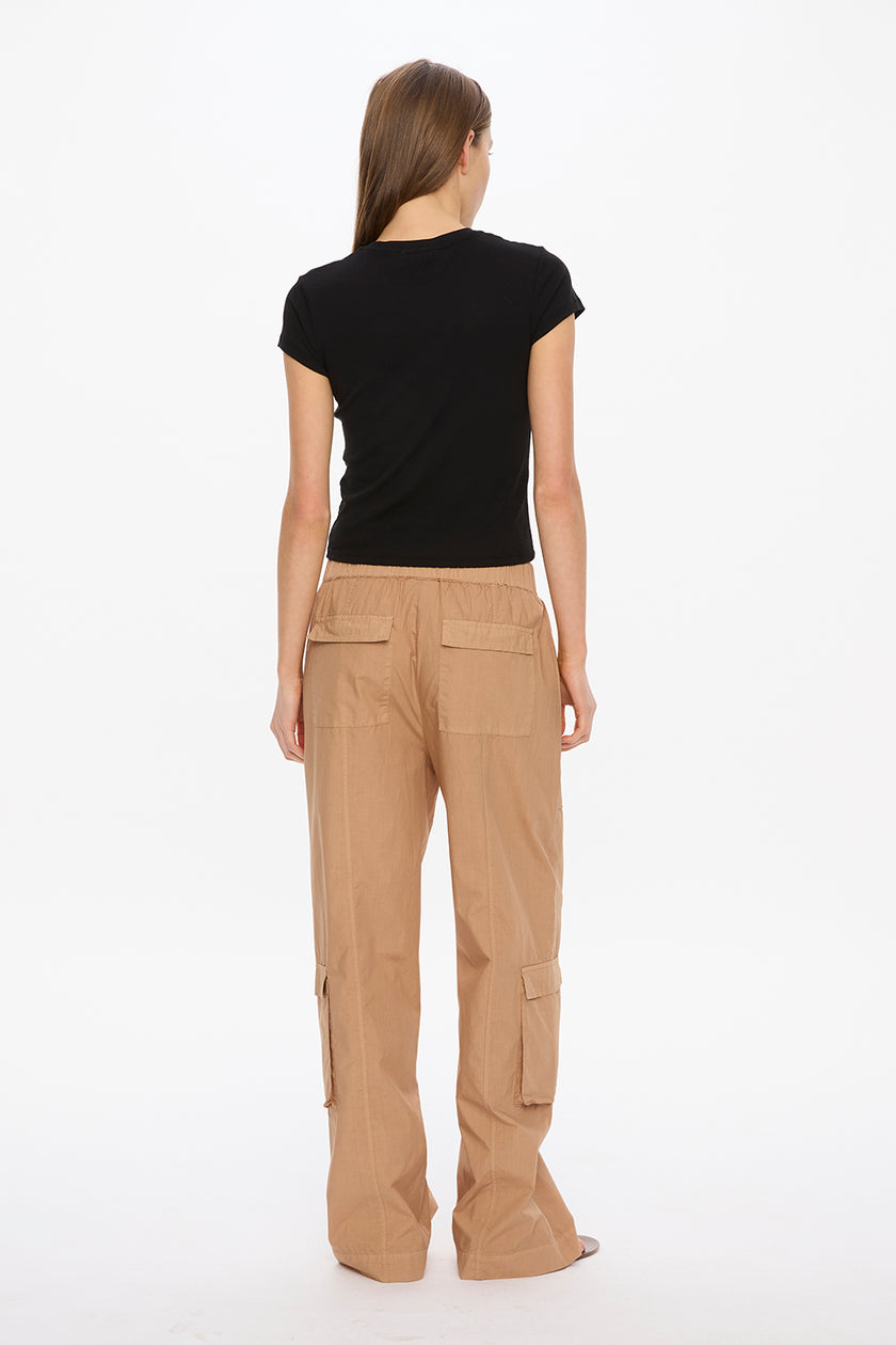 Chiara - Cargo Relaxed Pants - Toffee