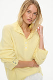 Raglan Knit with buttons - Limoncello