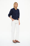 Boxy Chunky Cardi Navy