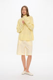 Raglan Knit with Buttons - Limoncello