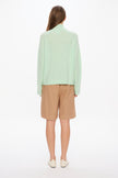 Raglan Knit with Buttons - Mint