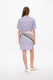 Rimini - Square Scarf - Delicate Blue/Olive/Lavender/Sand Dune/White