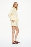 Chiara Long Sleeve Shirt - Classic - Limoncello