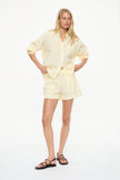 Chiara Long Sleeve Shirt - Classic - Limoncello