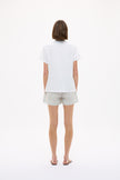 LMND Tee - Limonada - White + Dark Olive + Sunny Lime Print