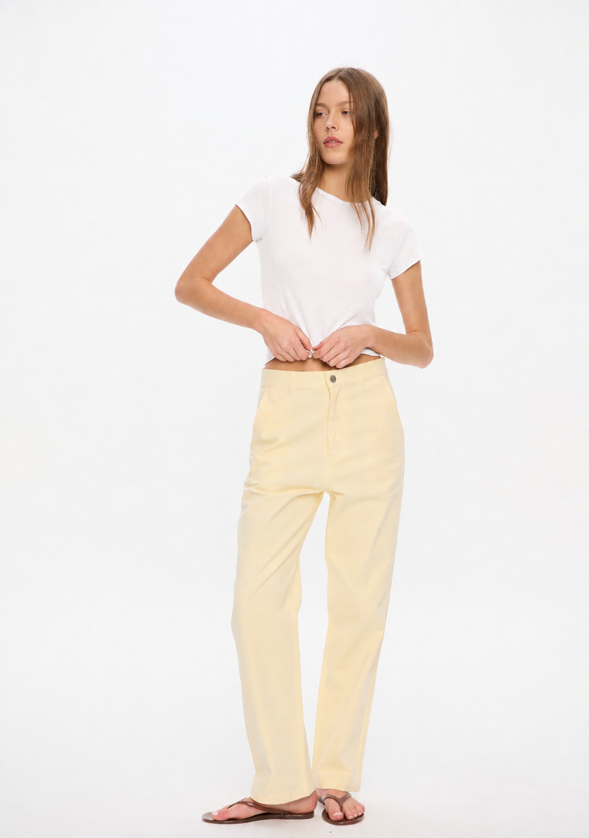 Sunny Baby Tee - White